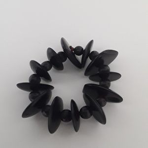 Black tagua bracelet.(code:ACPR-B-002)